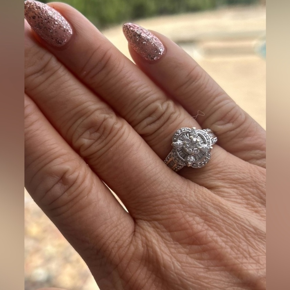 Elegant Diamond Statement Ring